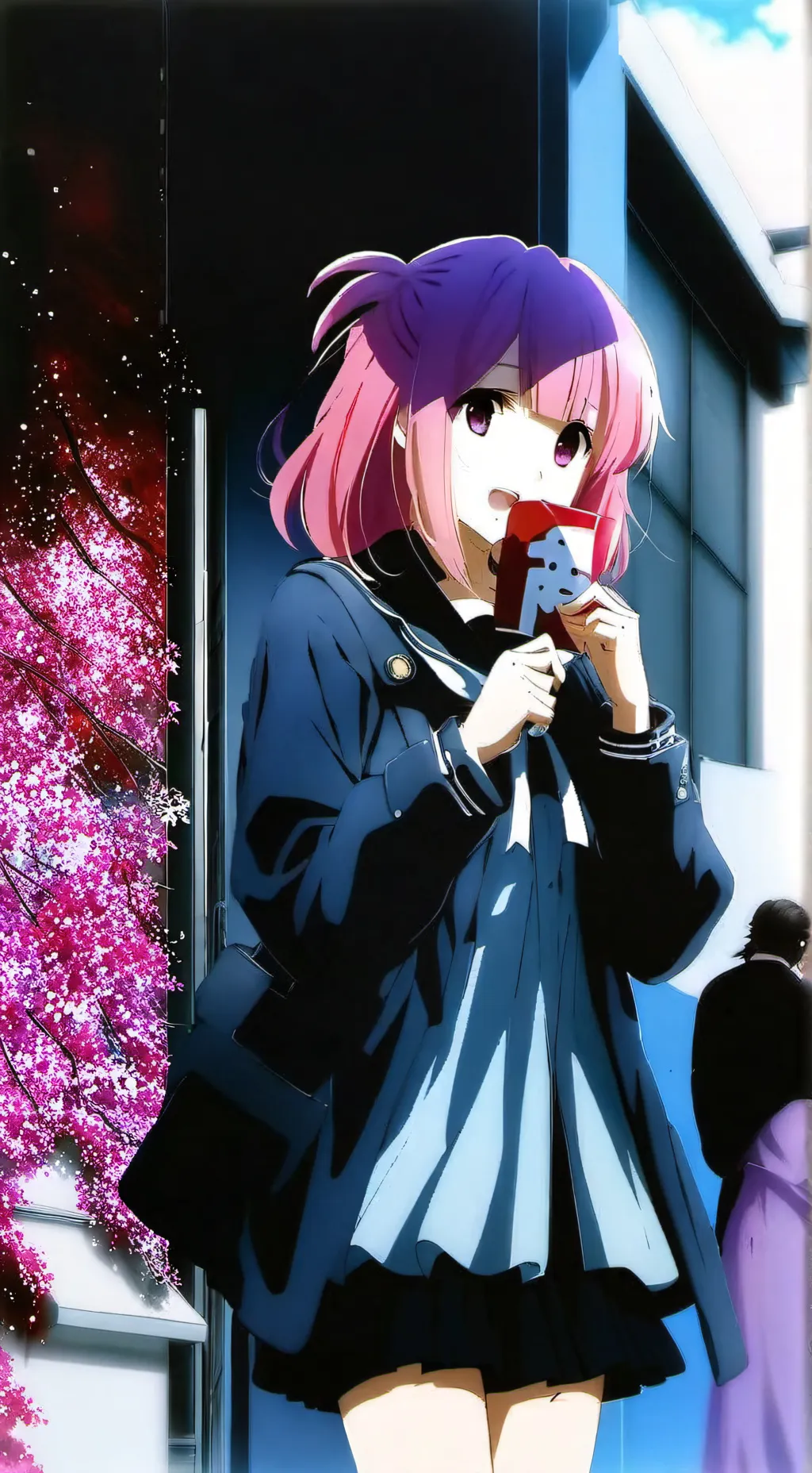 ai character: oshi no ko background