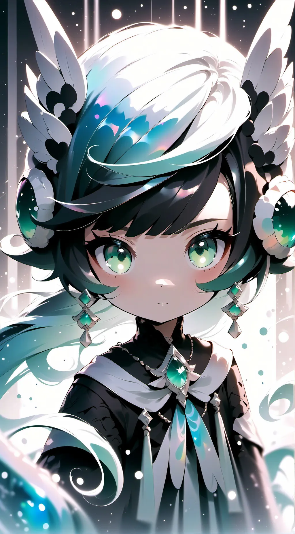 ai character: Ginger x sprout  background