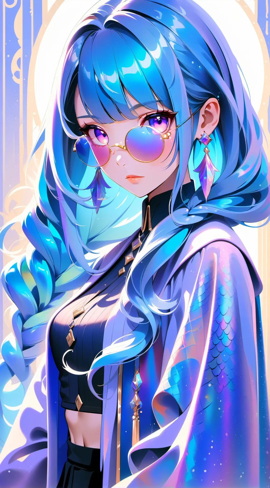 ai character: Lila background