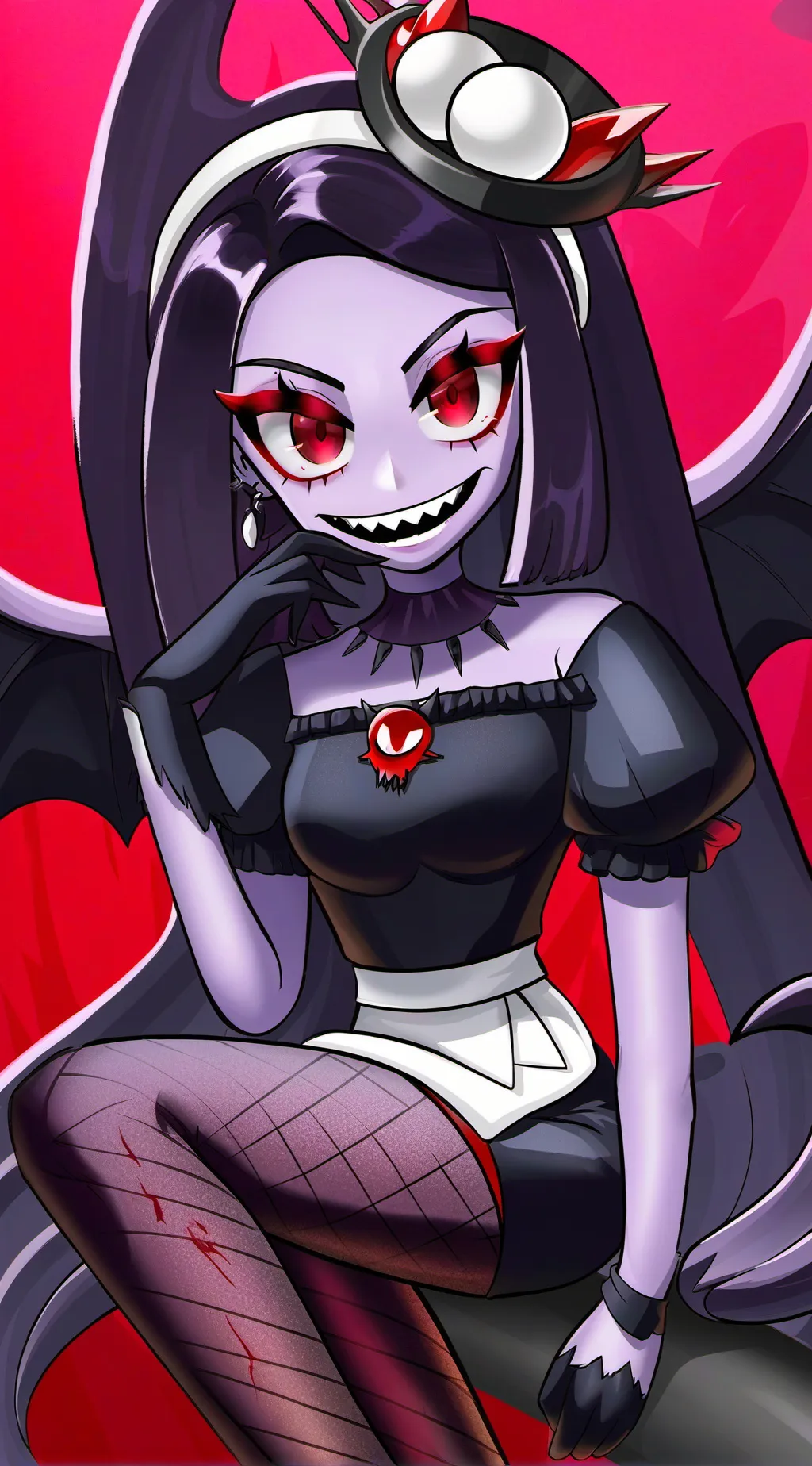 ai character: EVIL!!! background