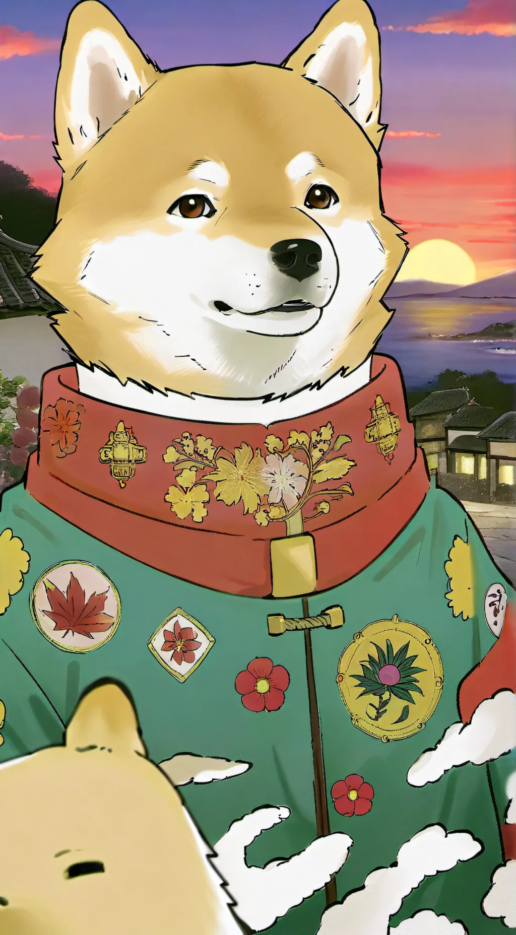 ai character: Doge background