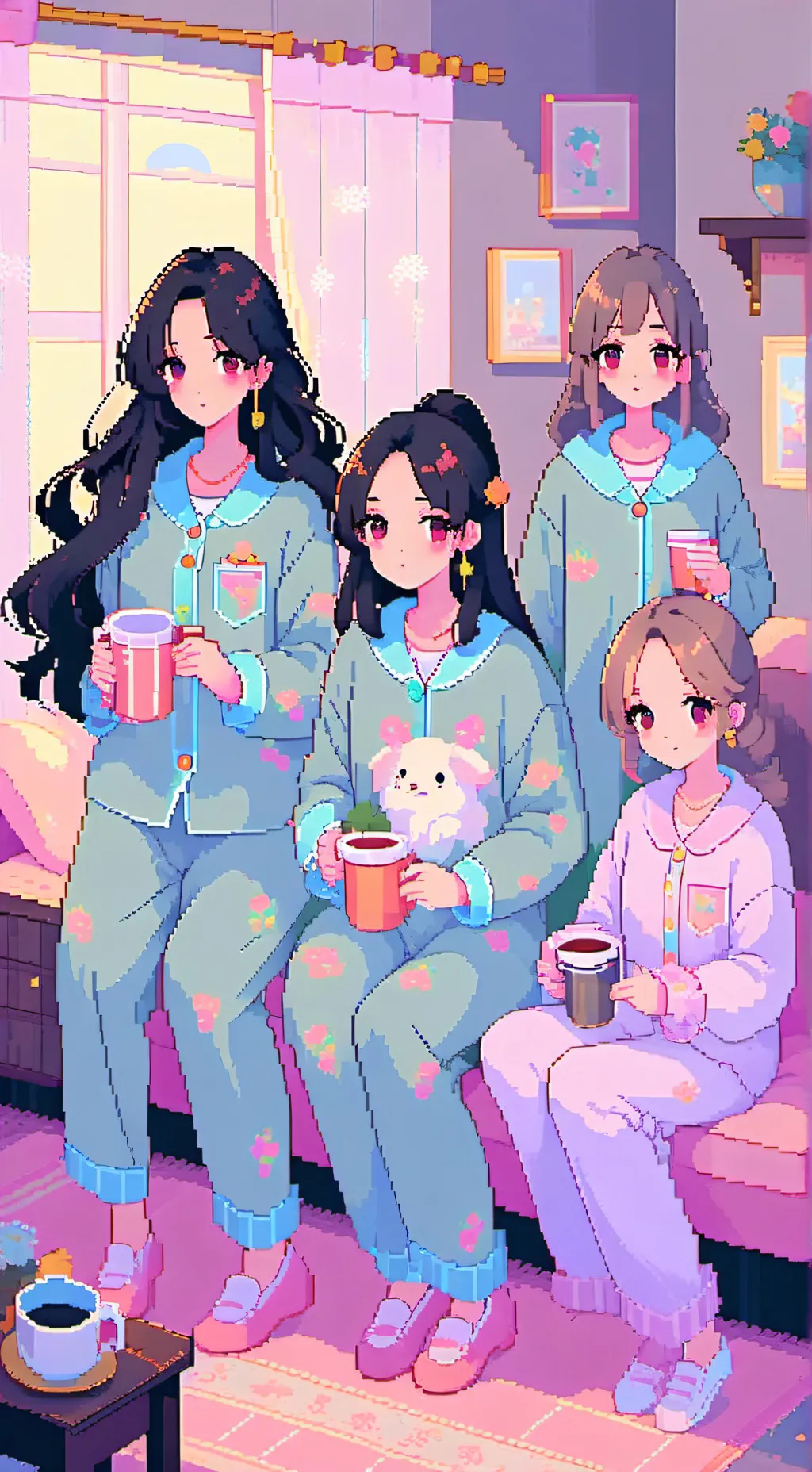 ai character: _♥︎SLEEPOVER♥︎_ background