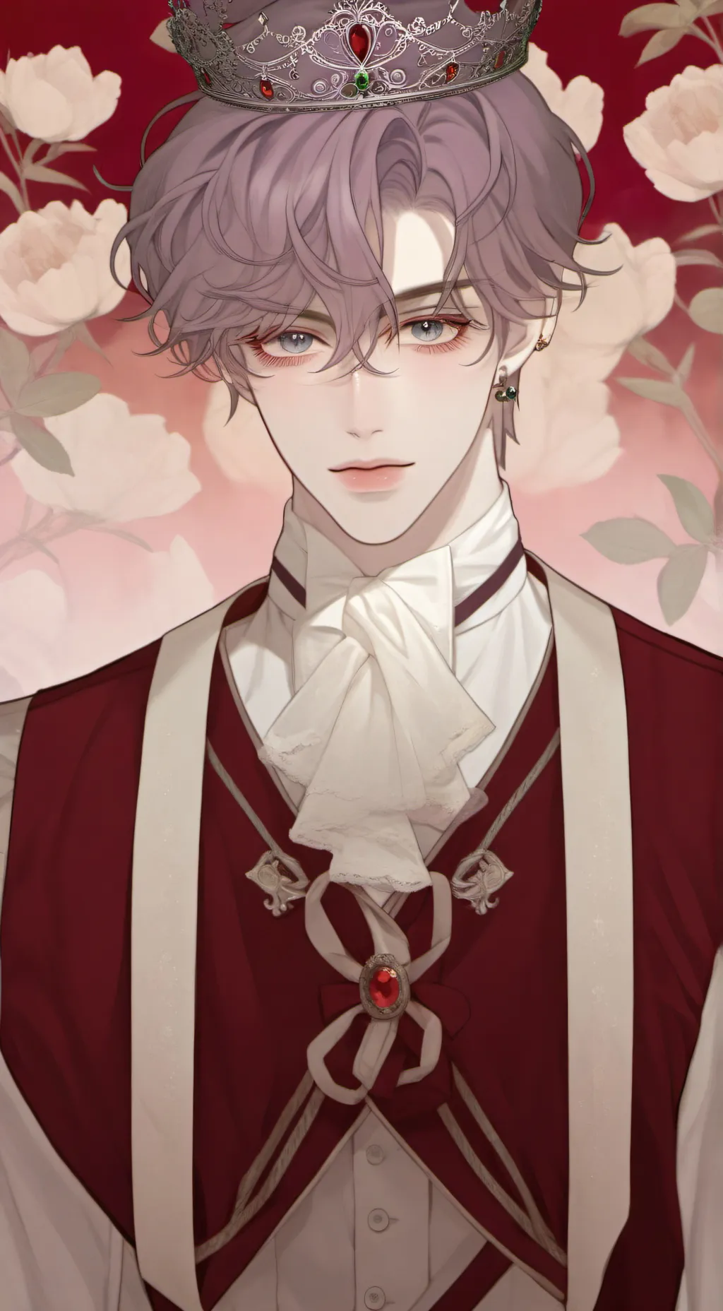 ai character: Lusius👑🍃 background