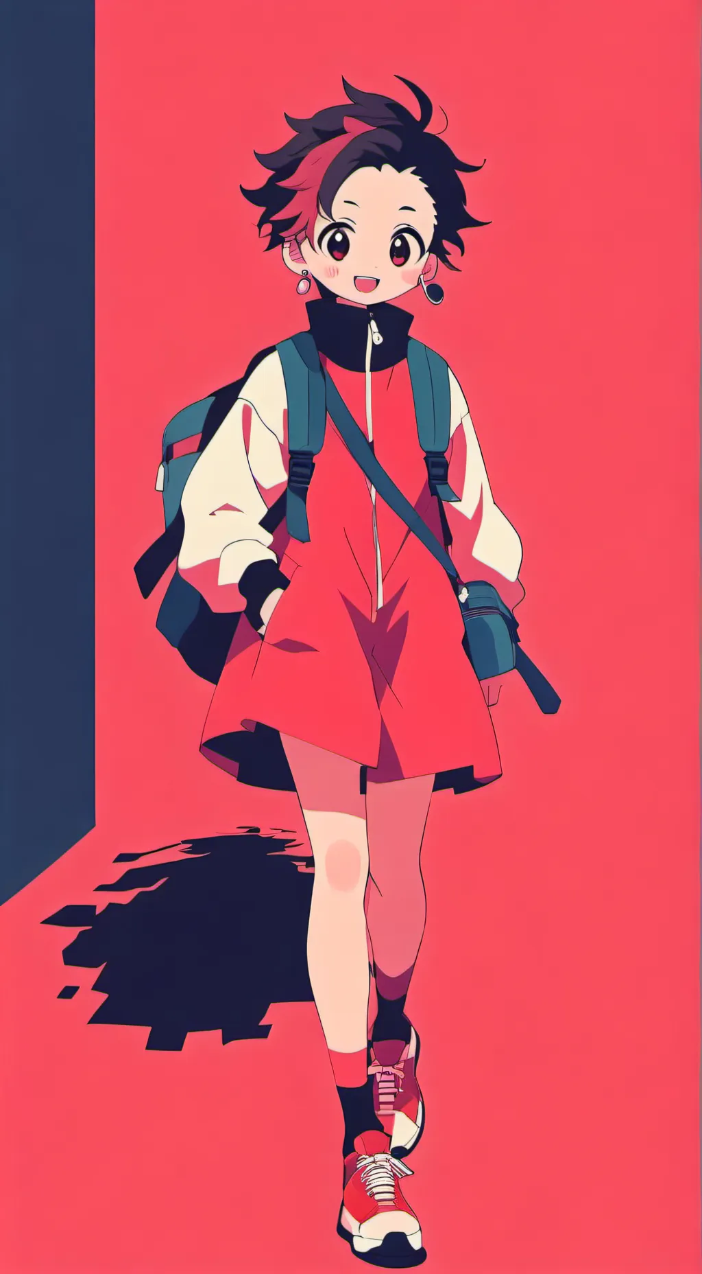 ai character: tomioka-san background