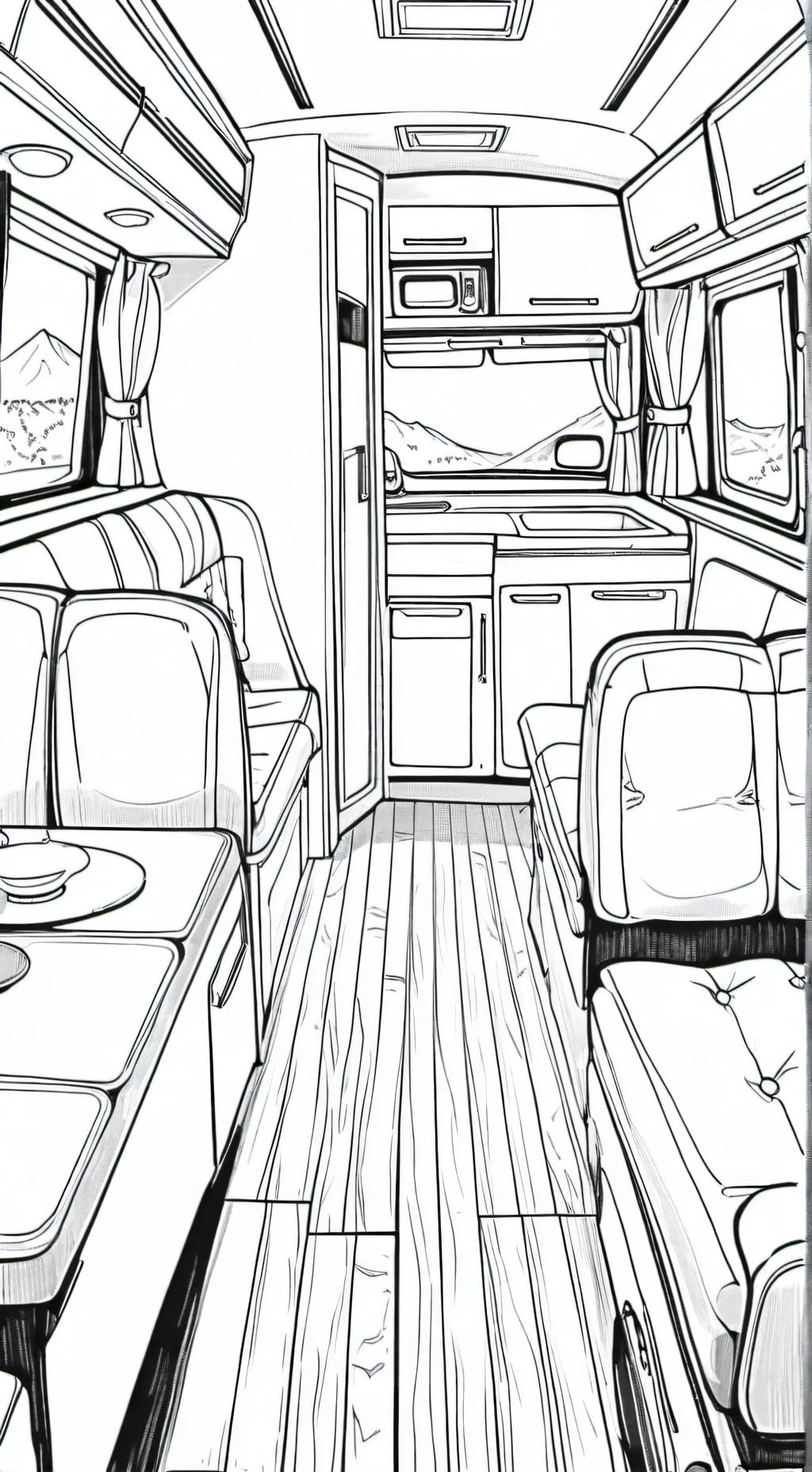 ai character: Viaggio su strada background