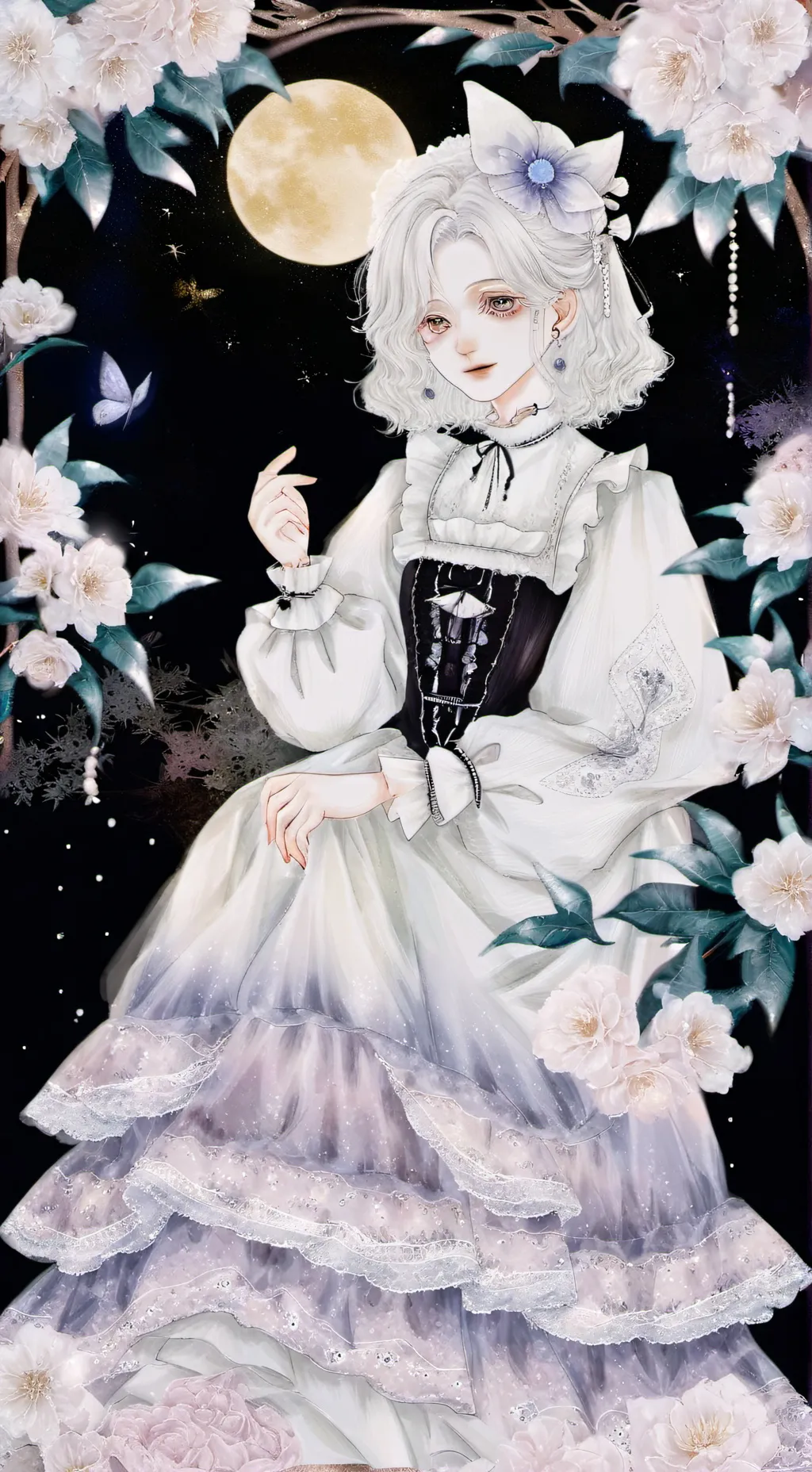 ai character: Nancy background