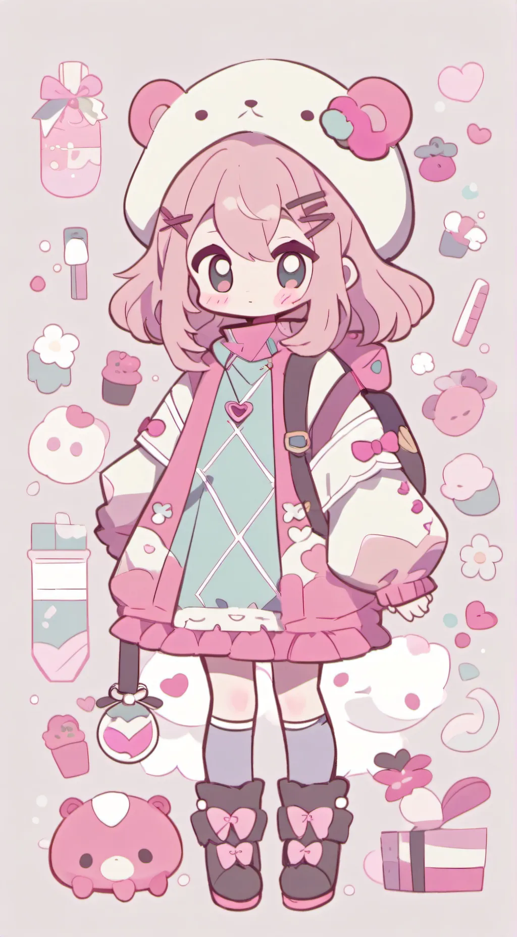 ai character: MHA profesora/sor background