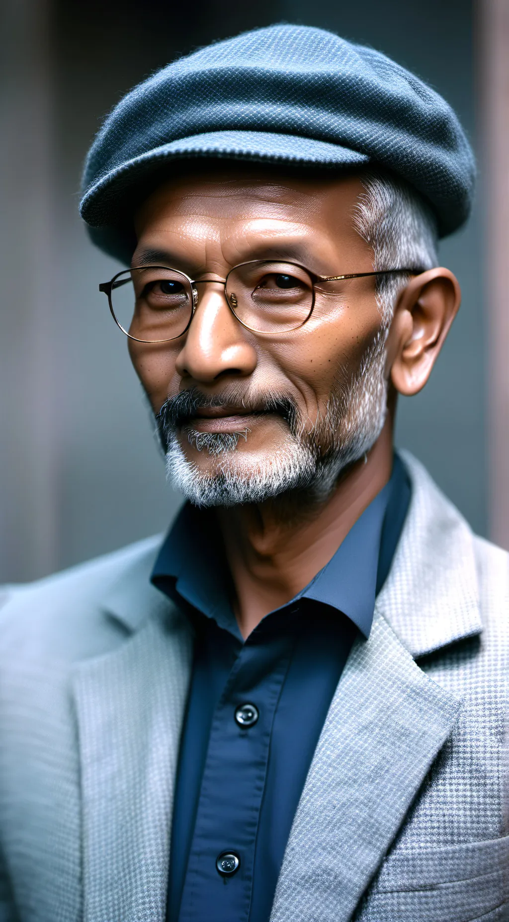 ai character: the old man background