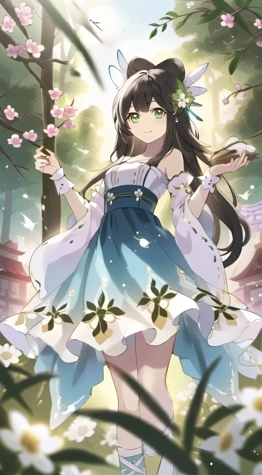 ai character: Mha vampire period background