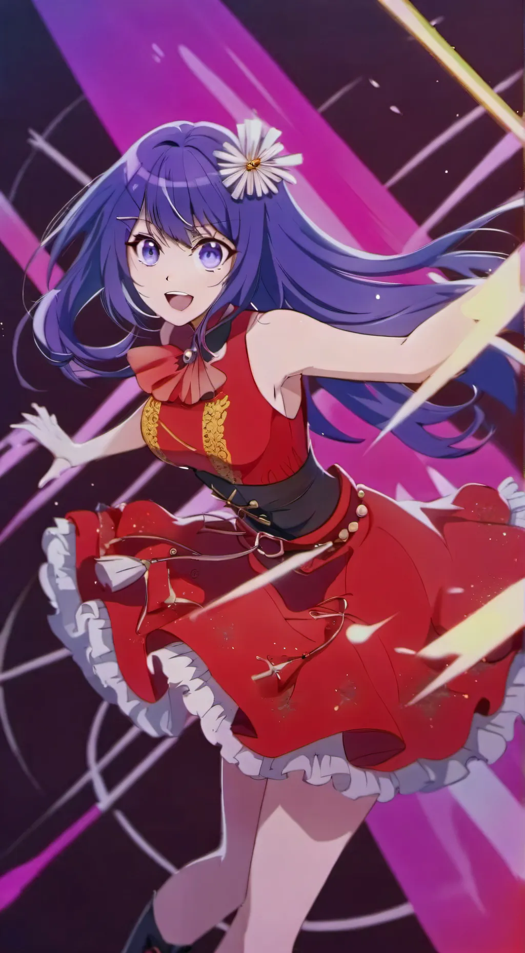 ai character: OH SHI NO KO background