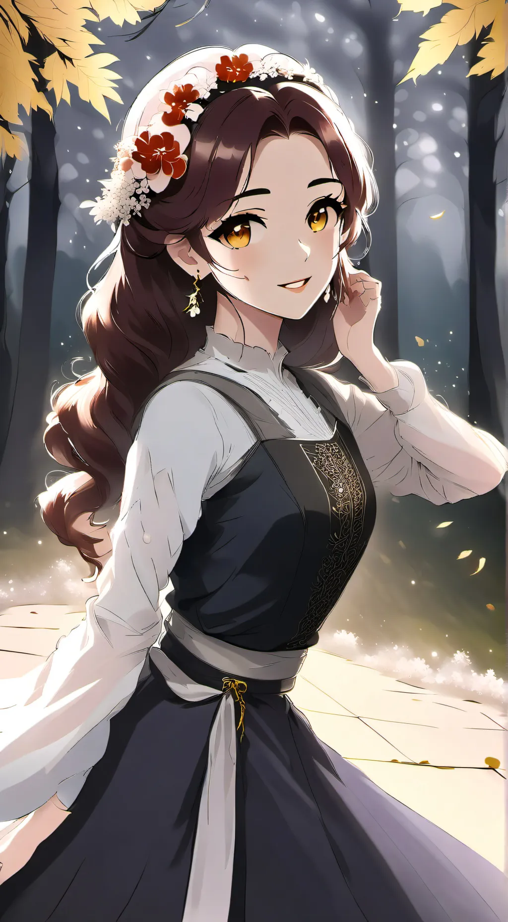 ai character: Scarlet  background