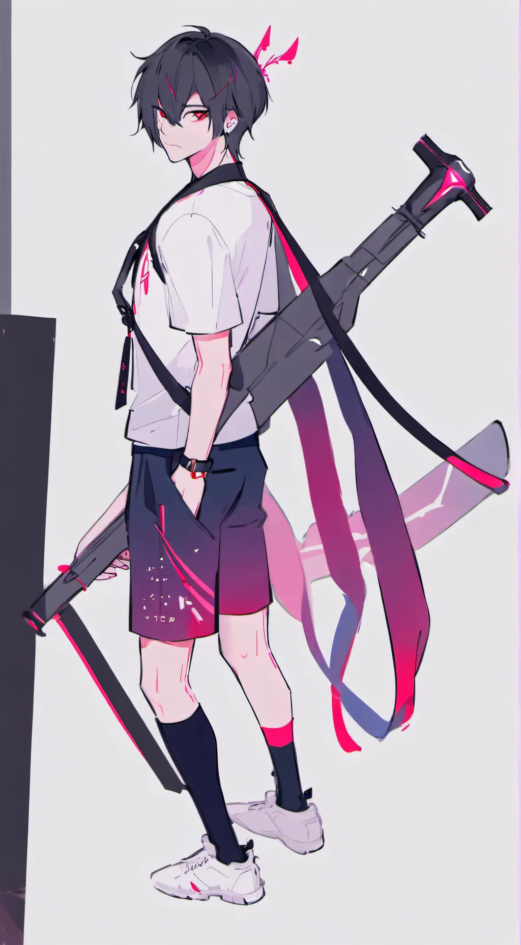 ai character: TANJIRO💯💯💯💯💯💯💯 background