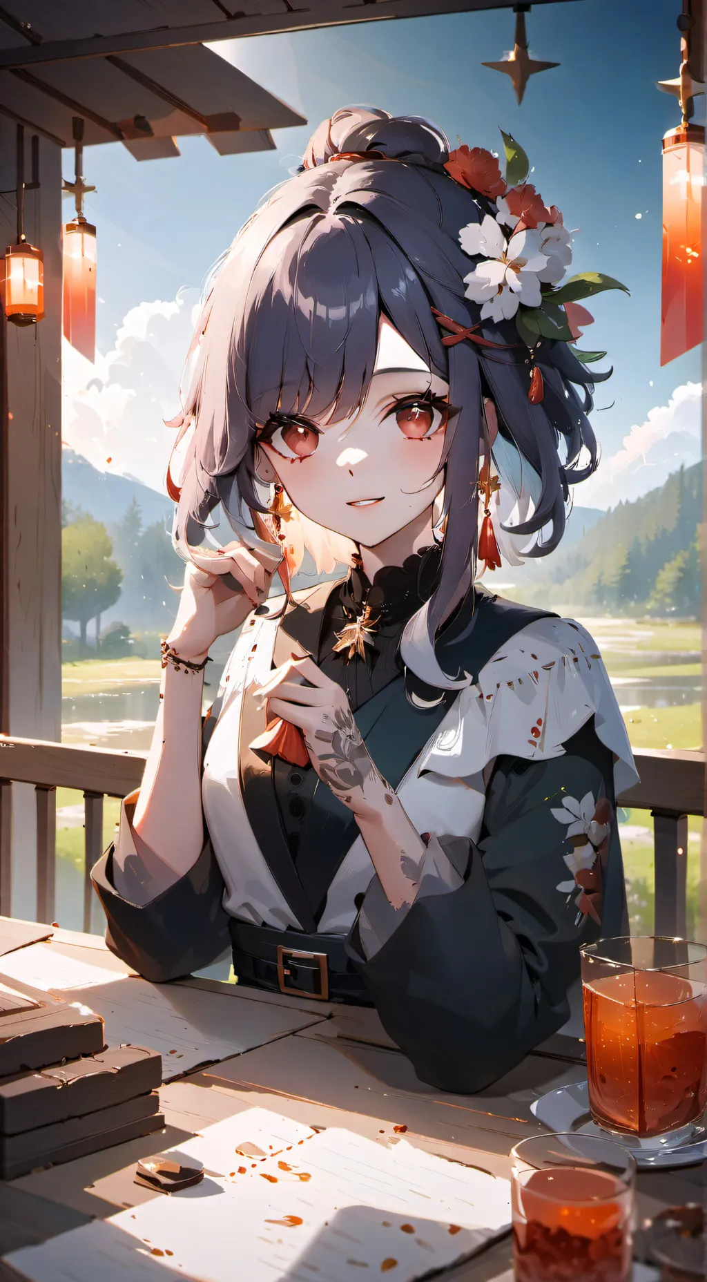 ai character: tu niña por ahora  background