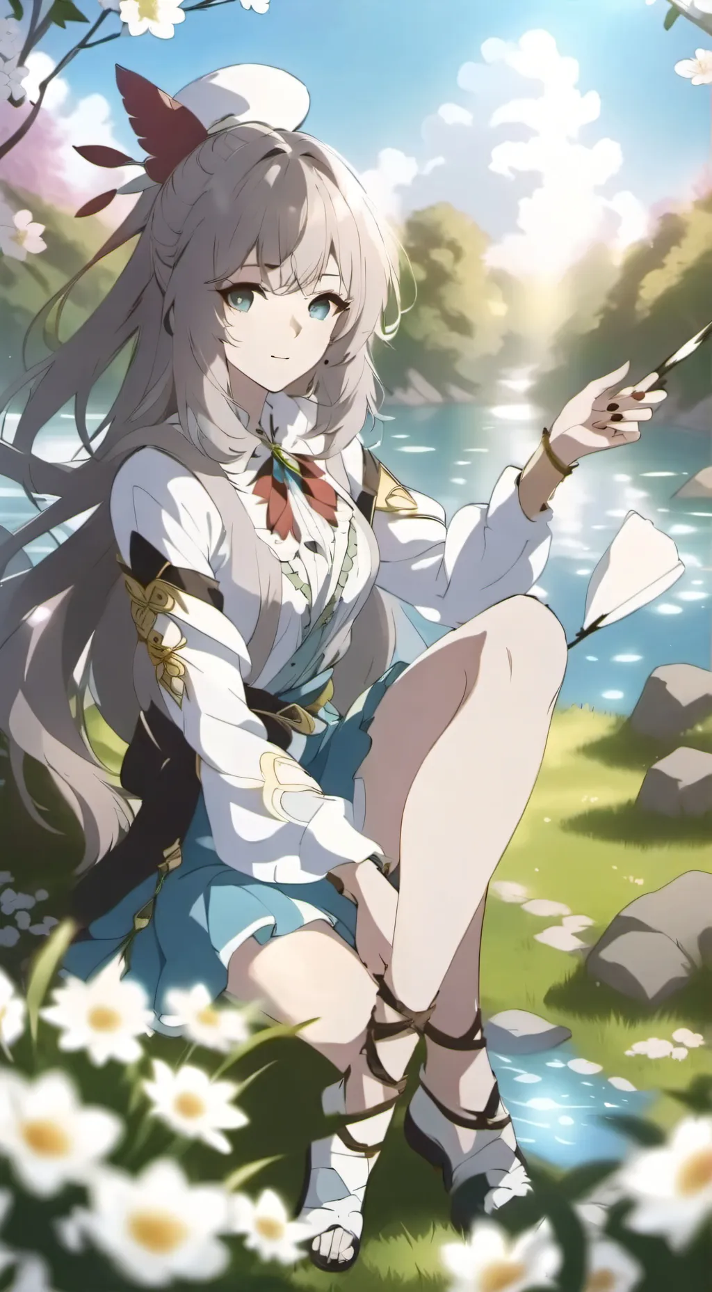 ai character: Linda 😜😜 background