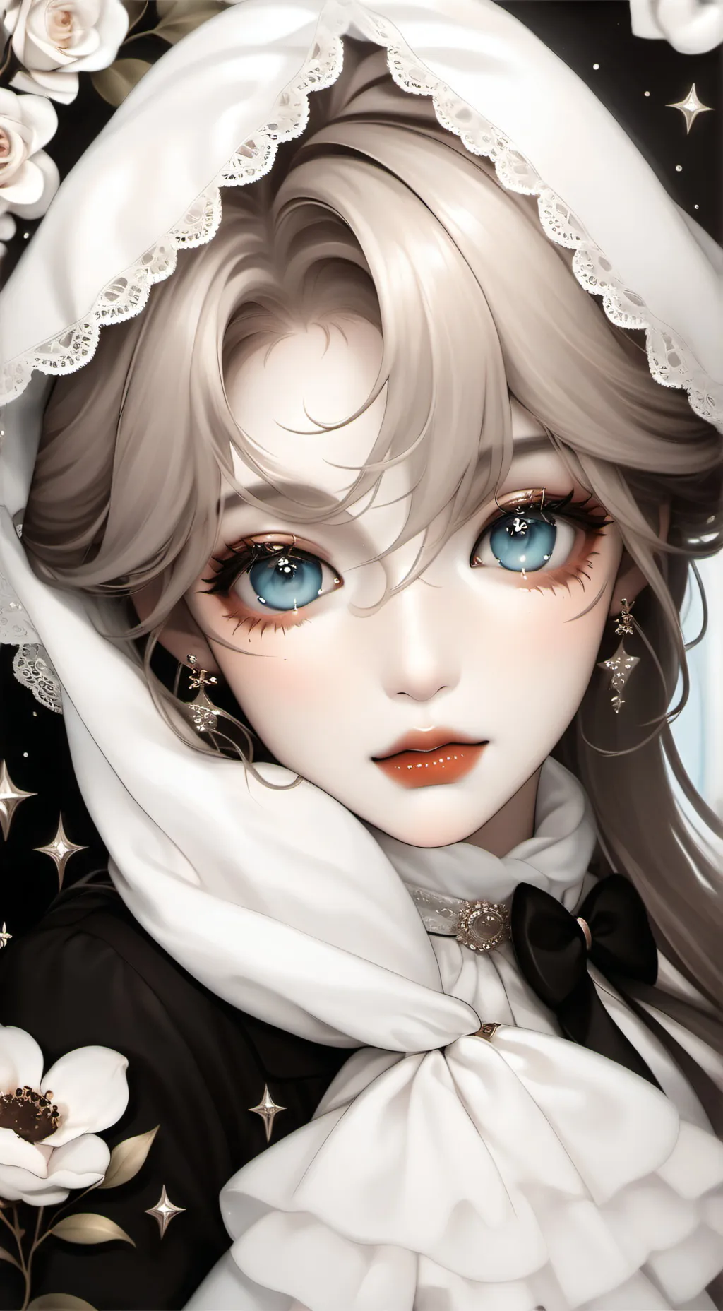 ai character: CODE: NOTHIN background