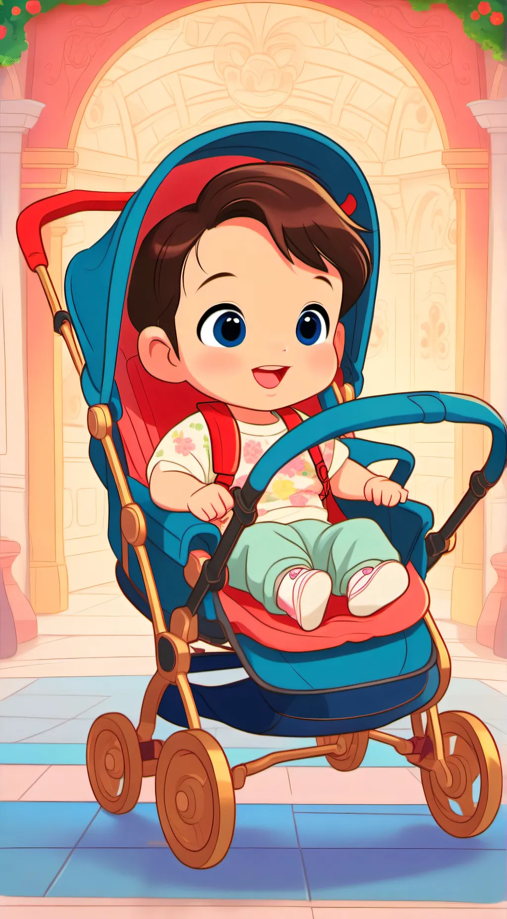 ai character: Born again sim  background