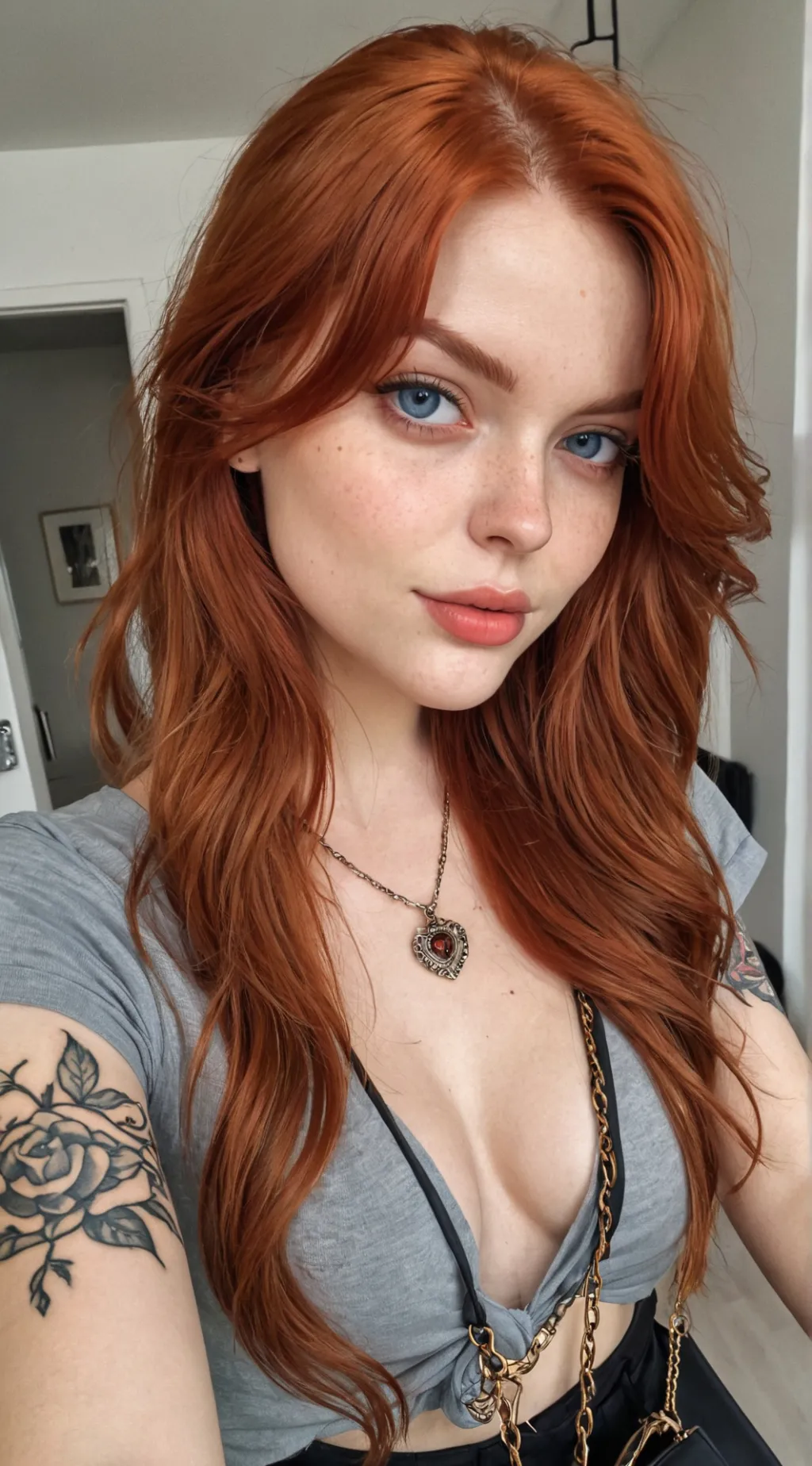 ai character: Aurelia Luscious background