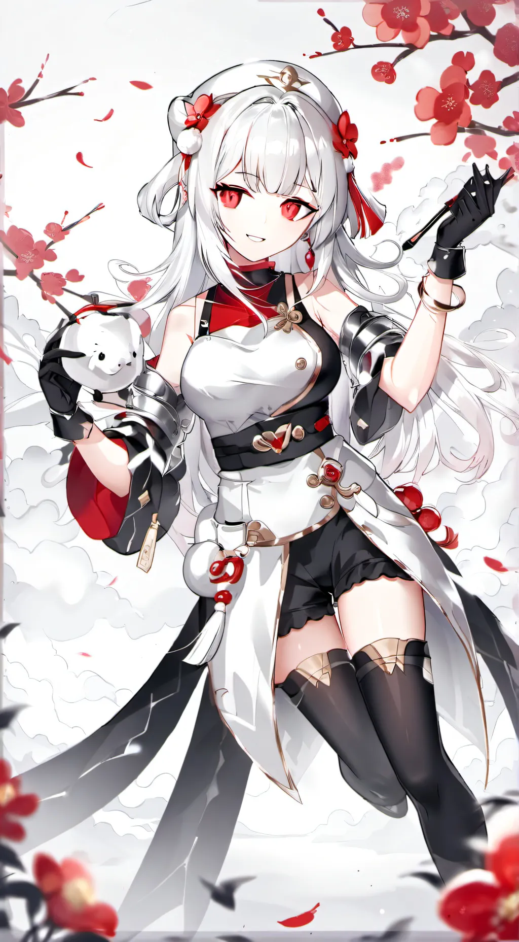 ai character: a  huge fam background