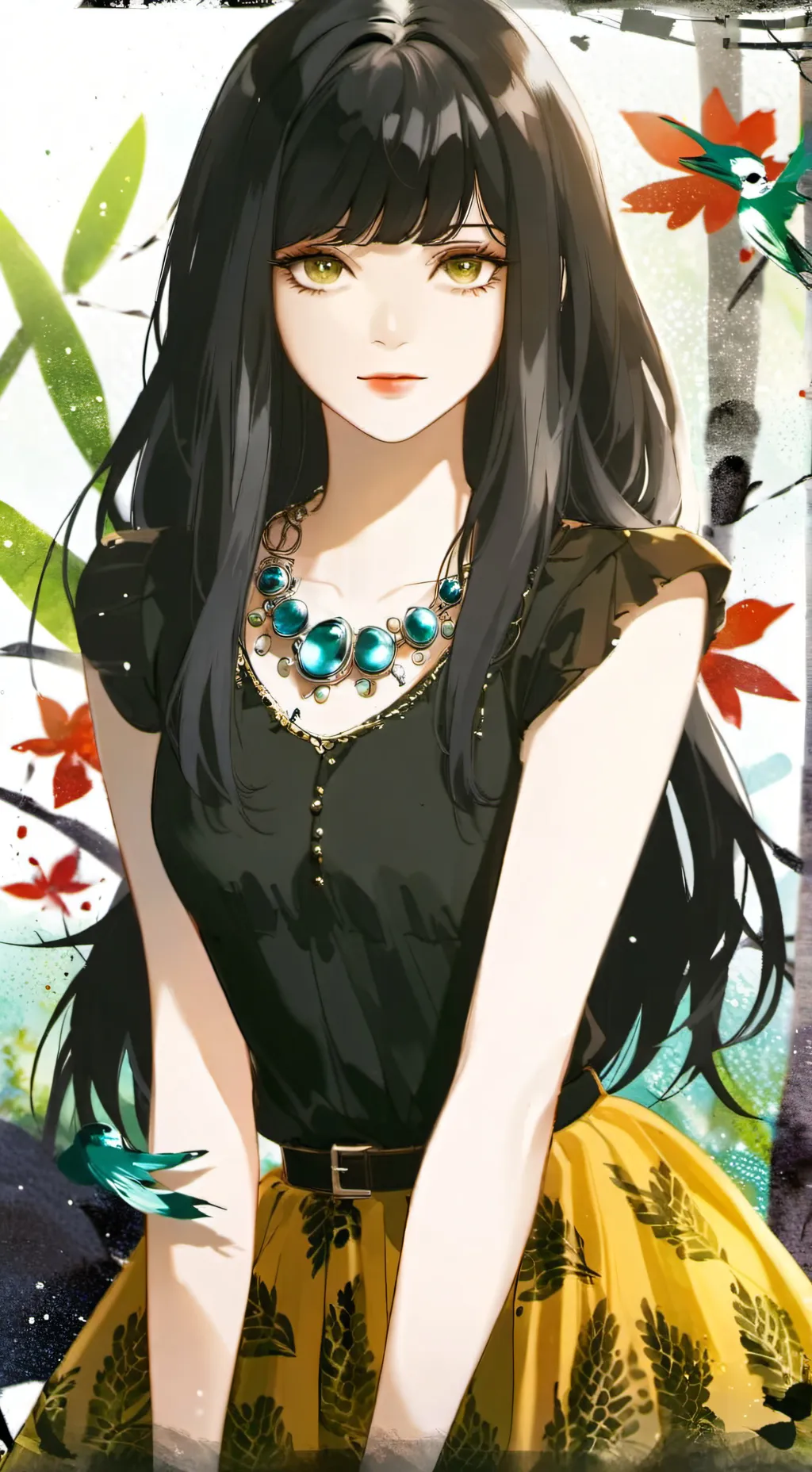 ai character: lice background