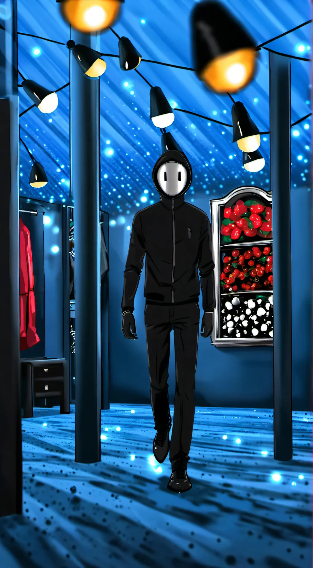 ai character: party pooper background