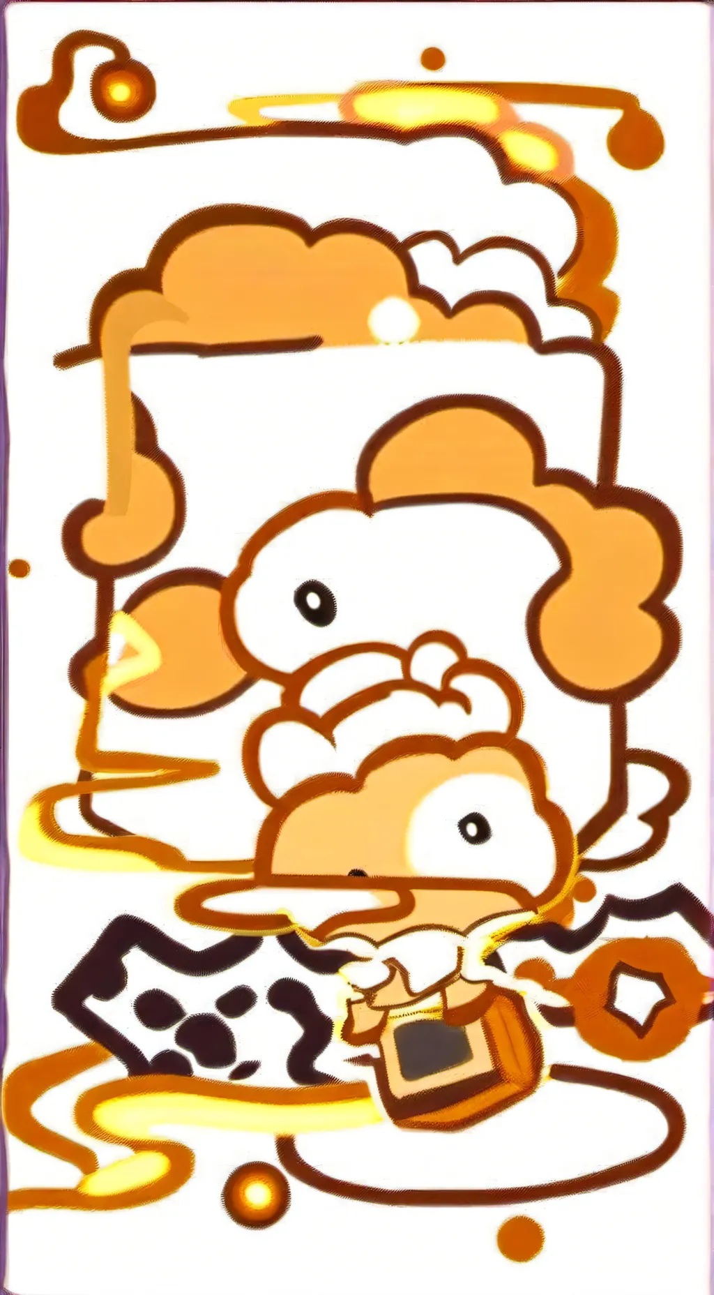 ai character: satire trend #2  background