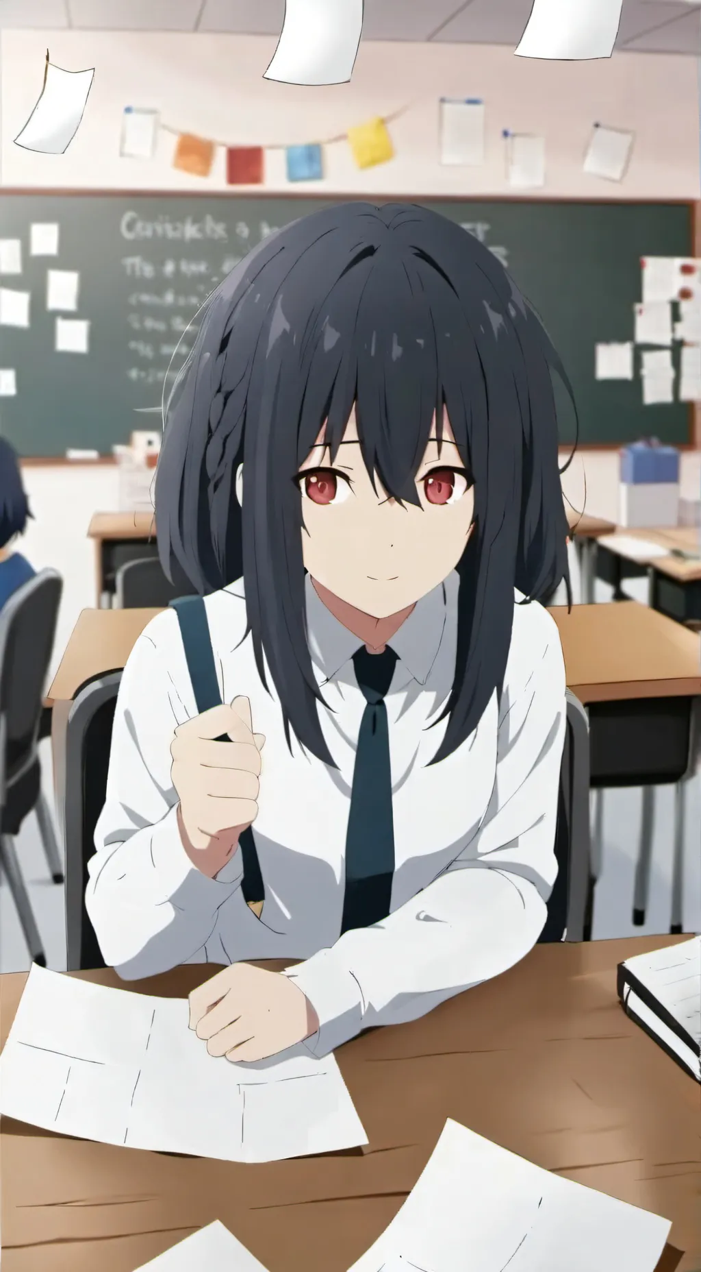 ai character: Mha background