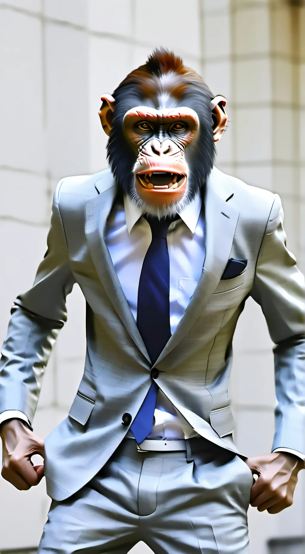 ai character: tung man background