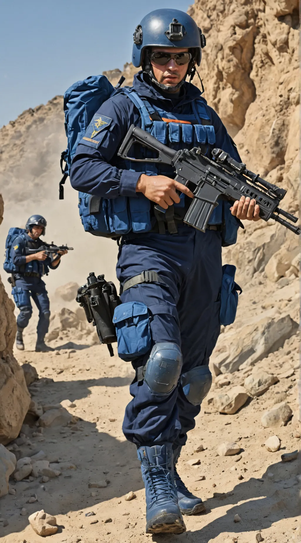 ai character: Ravenfield  background