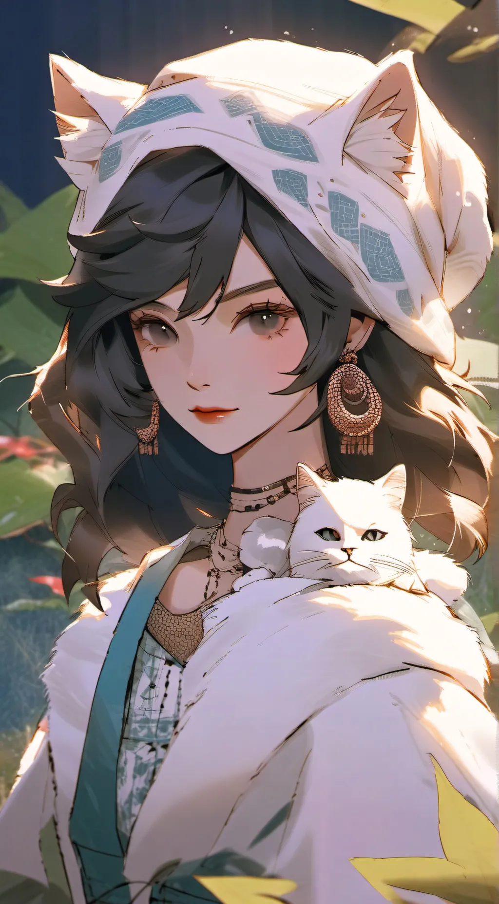 ai character: Wenda background