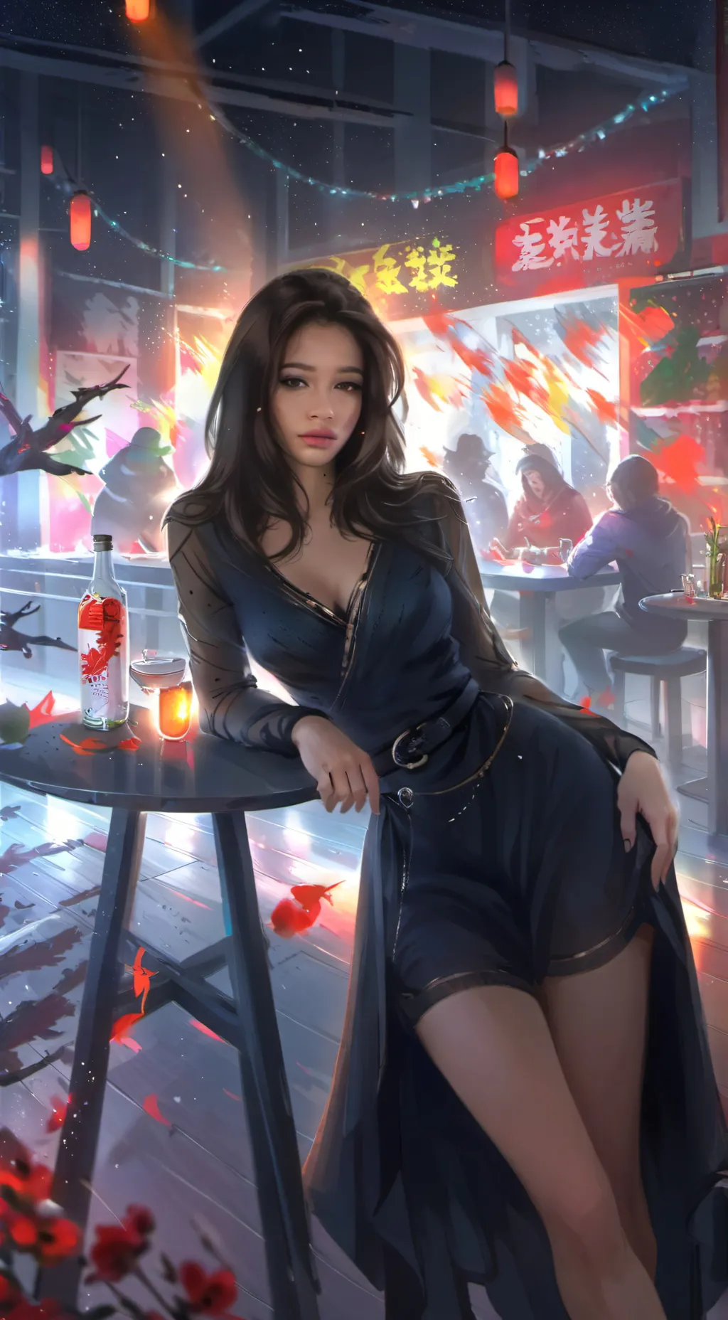 ai character: Lexi background