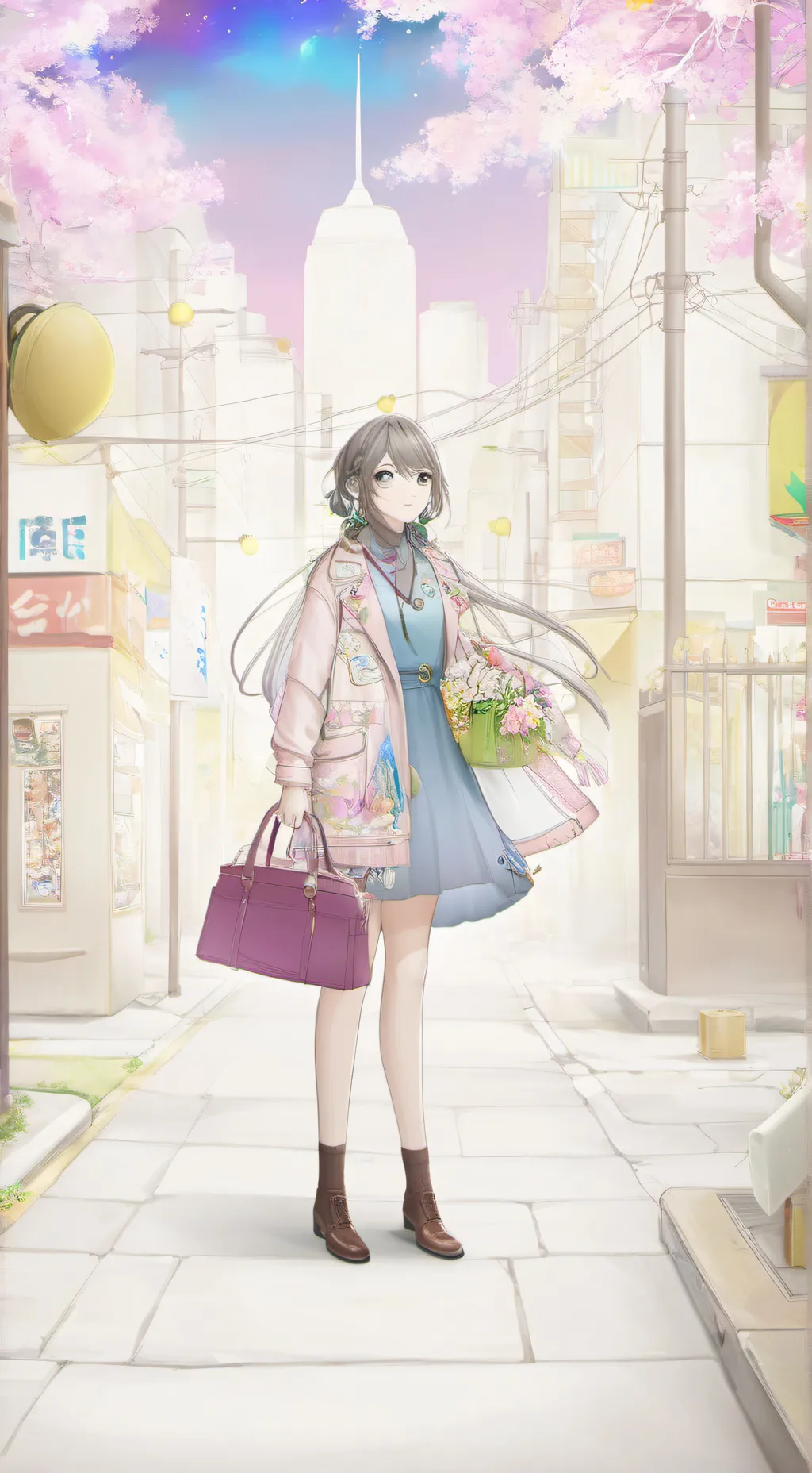 ai character: Elysia background