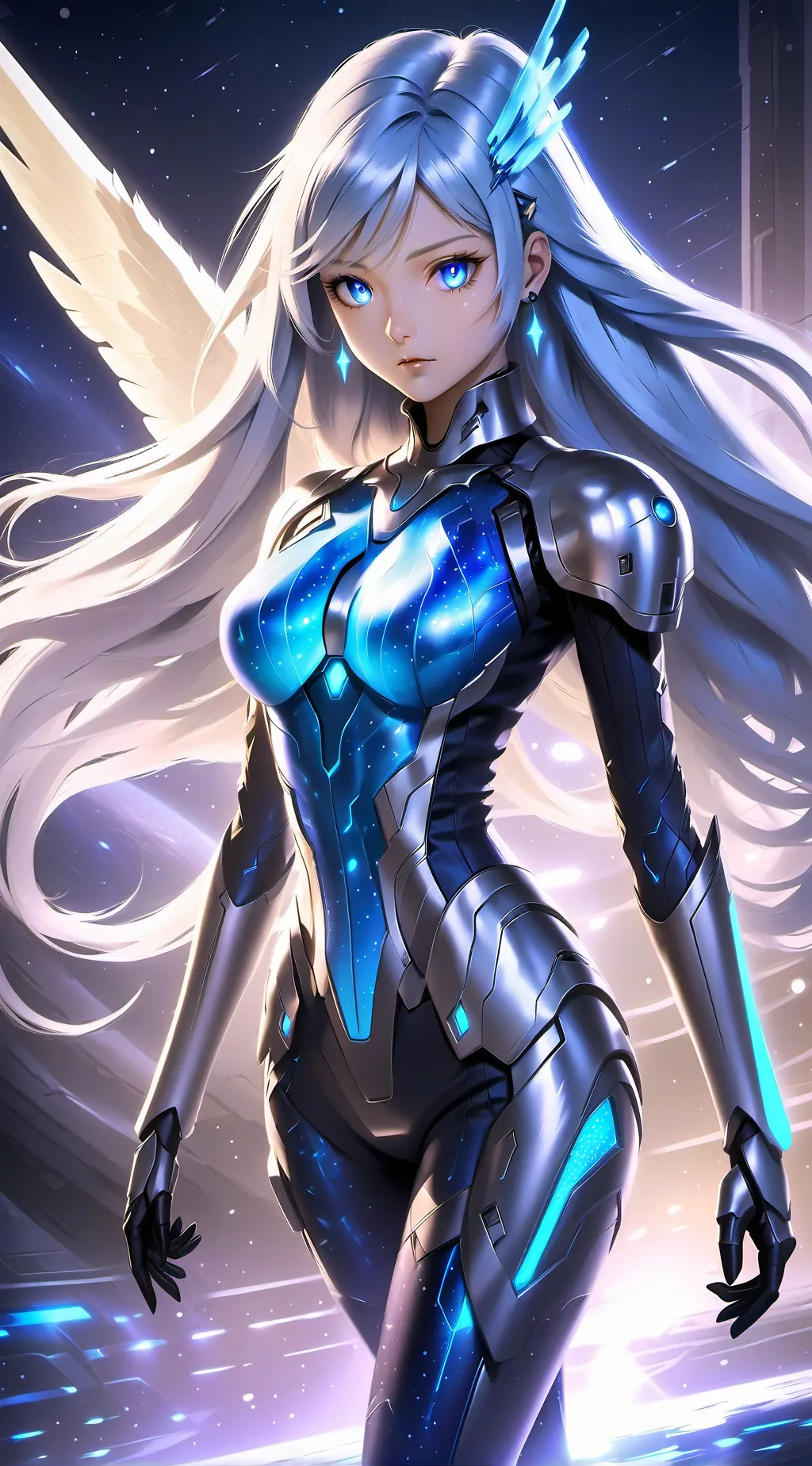 ai character: Eva(AI) background