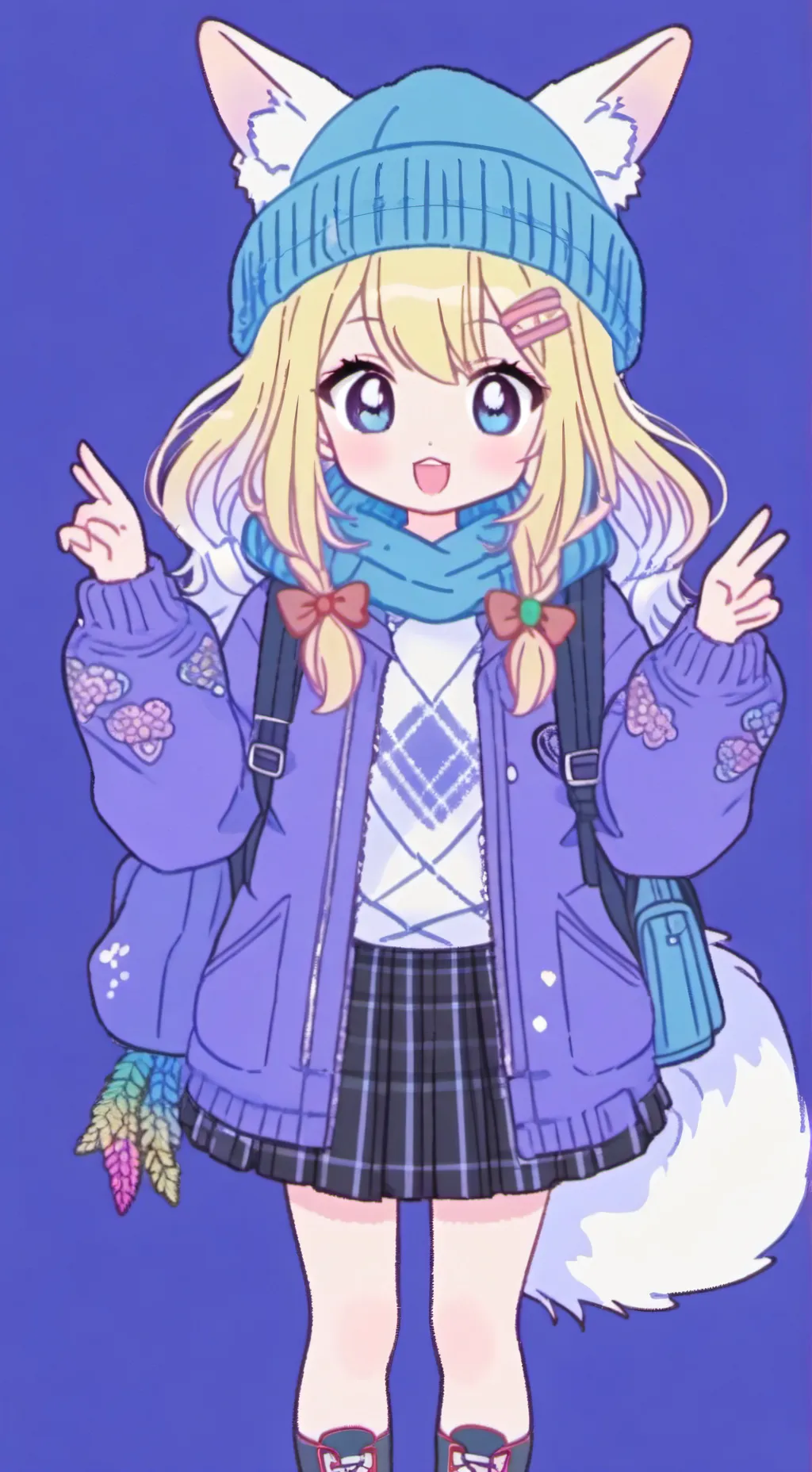 ai character: Sarah  background