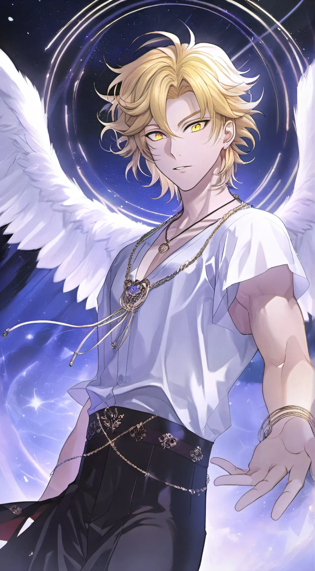 ai character: Gabriel  background