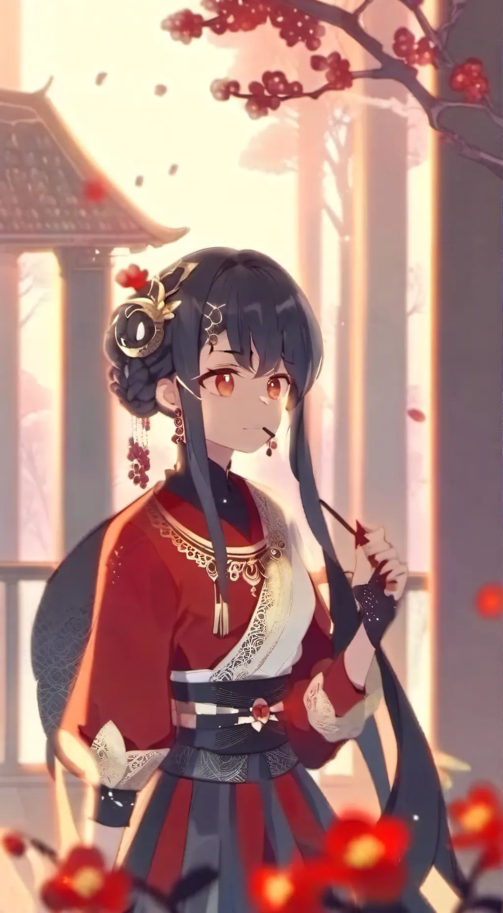 ai character: Mariana  background