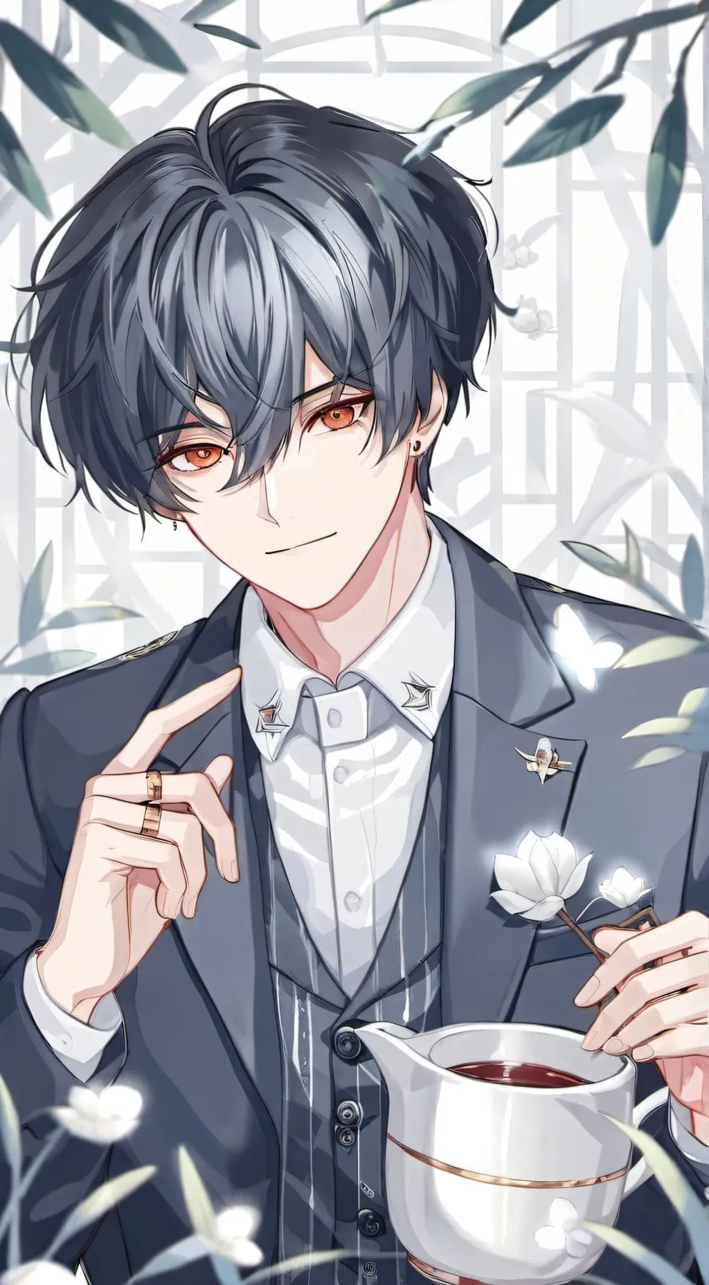 ai character: •°~Jay~°• background