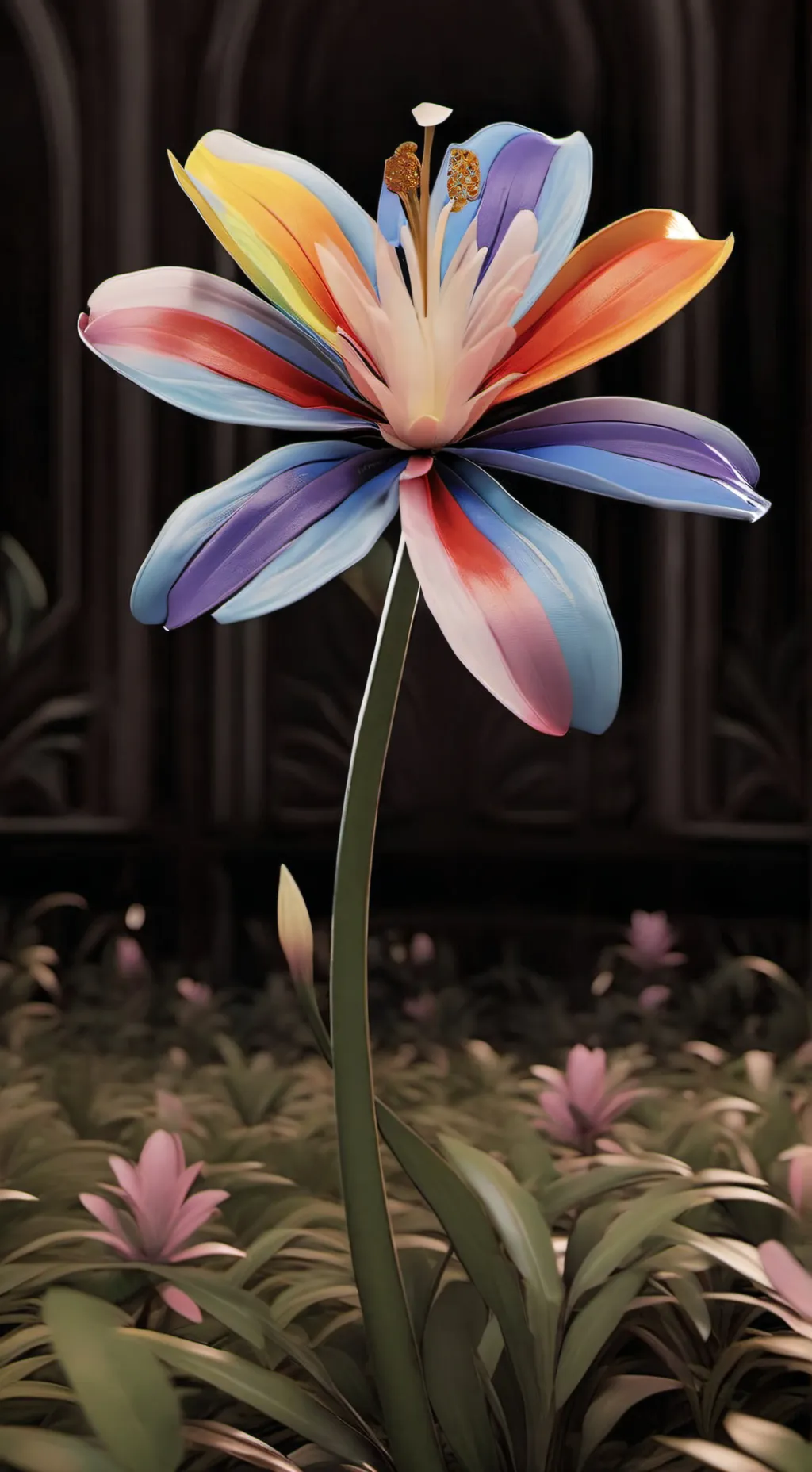 ai character: DW Infection AU background