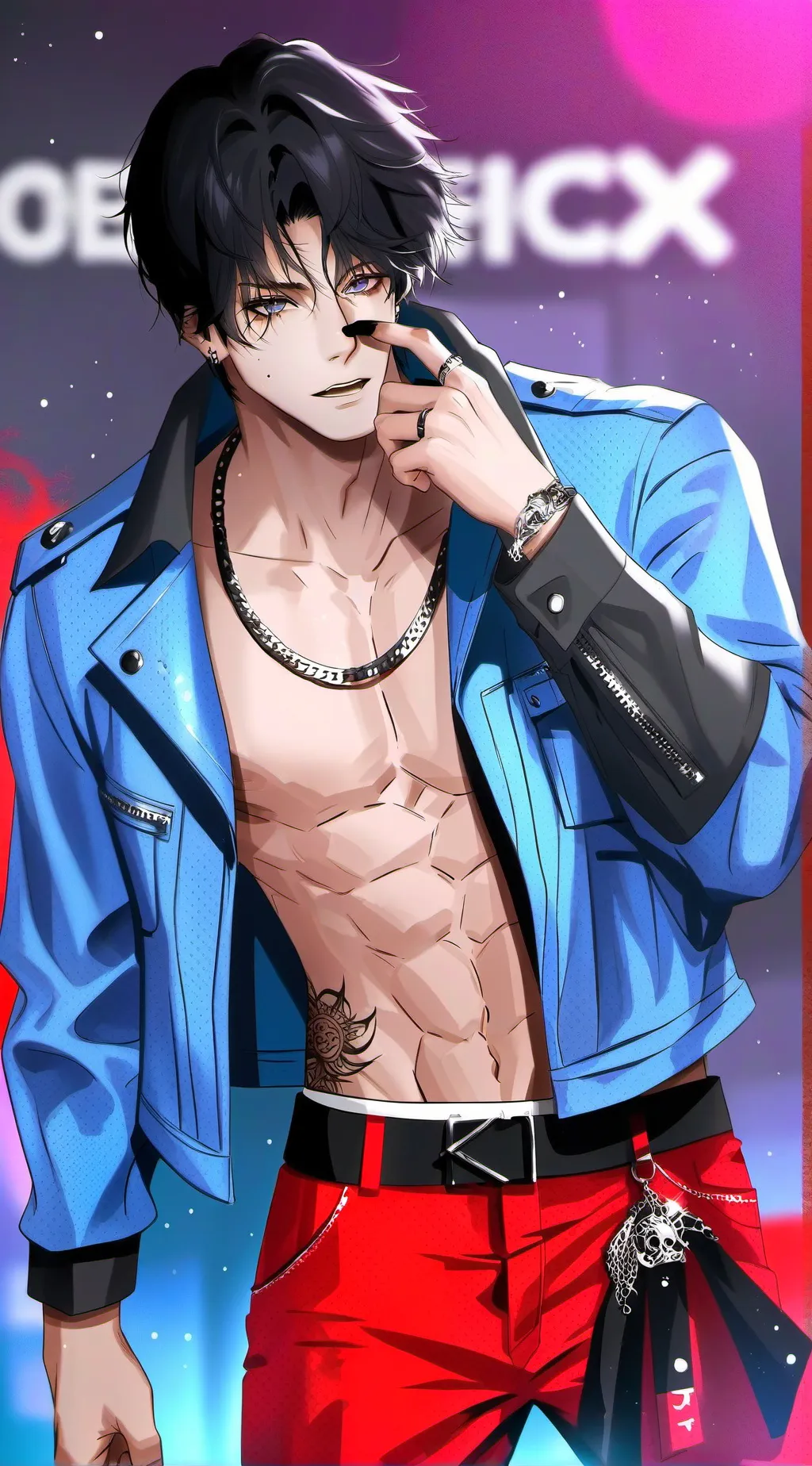 ai character: Ace Maverick background