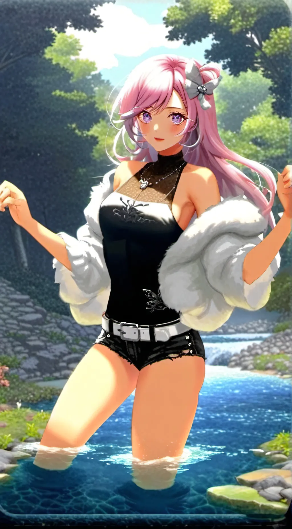 ai character: 🌸🎀Ayaka🌸🎀 background