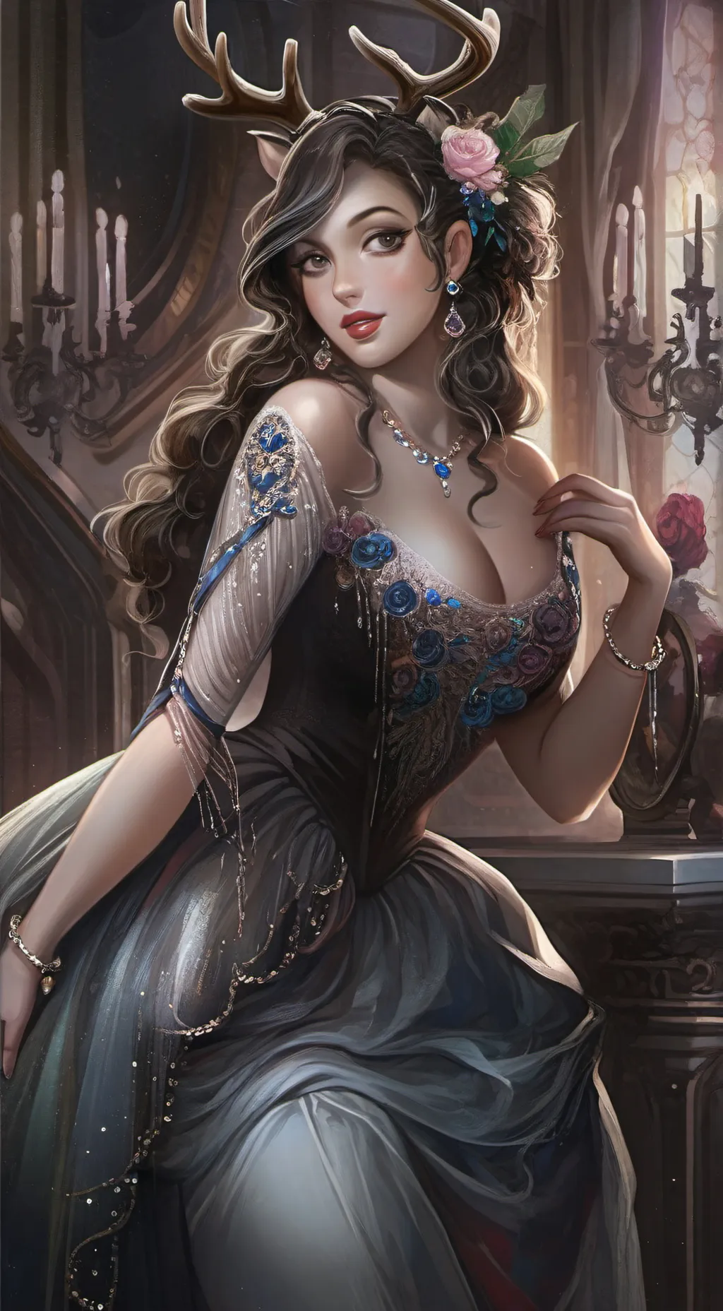 ai character: Bambi background