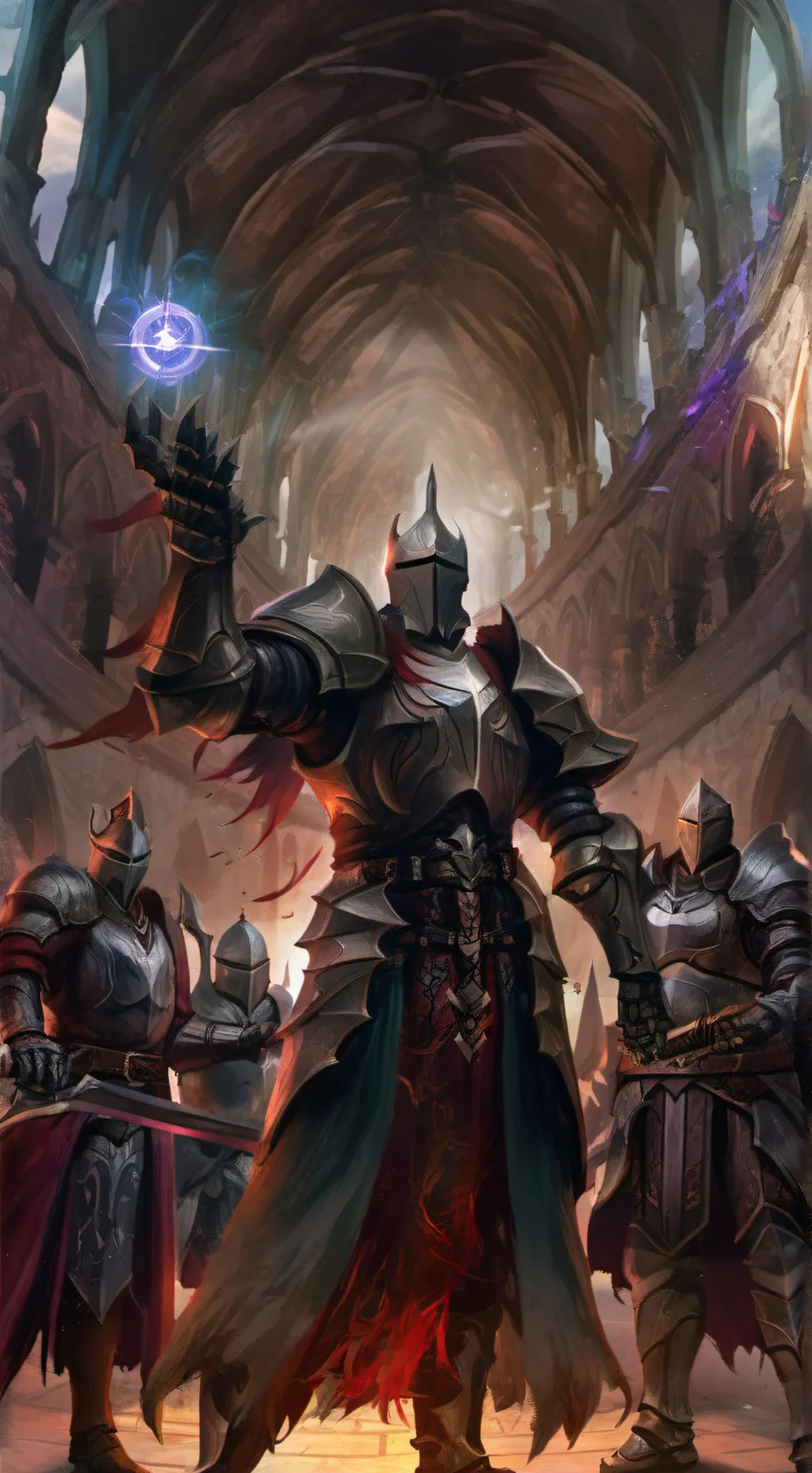 ai character: Burst Crusaders  background