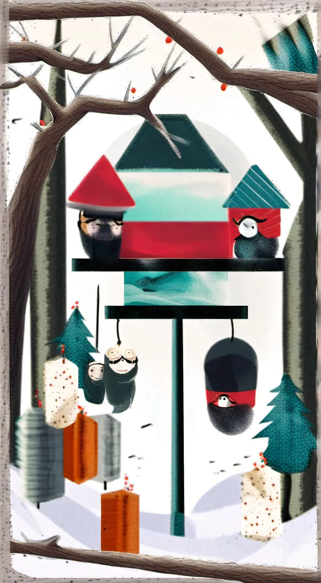 ai character: fnaf 4  background