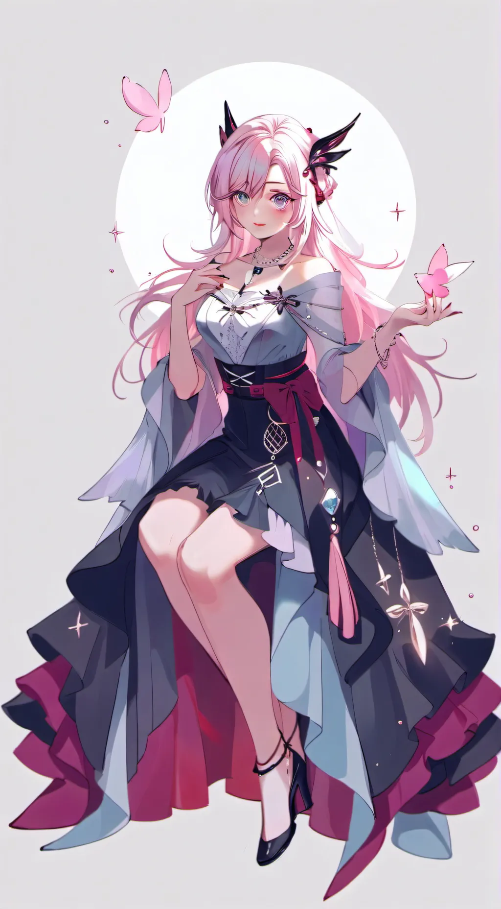 ai character: 🩷🧡imiko 🩷🧡 background