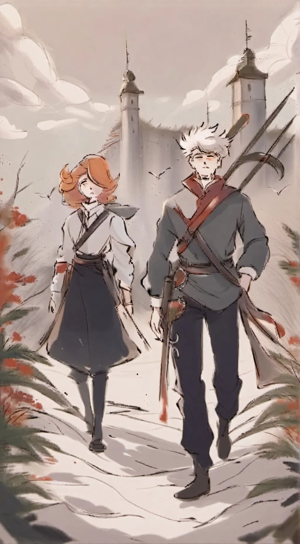 ai character: Blazeamy angst?... background