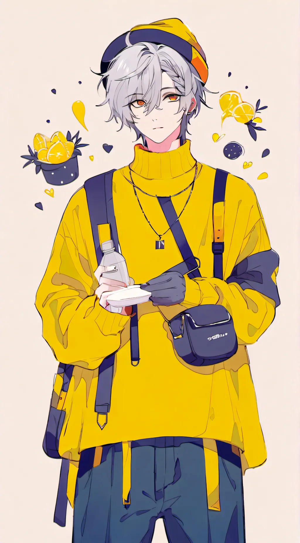 ai character: YOUTUBE background