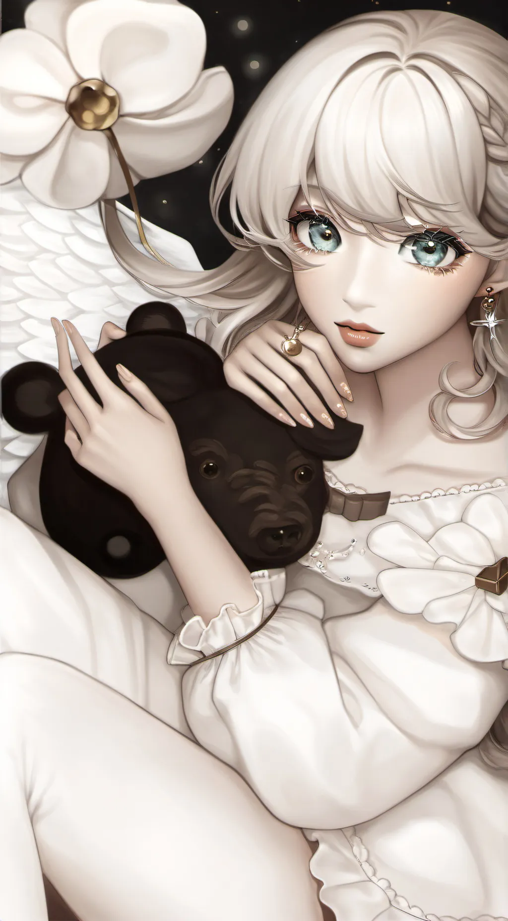 ai character: thanos  background