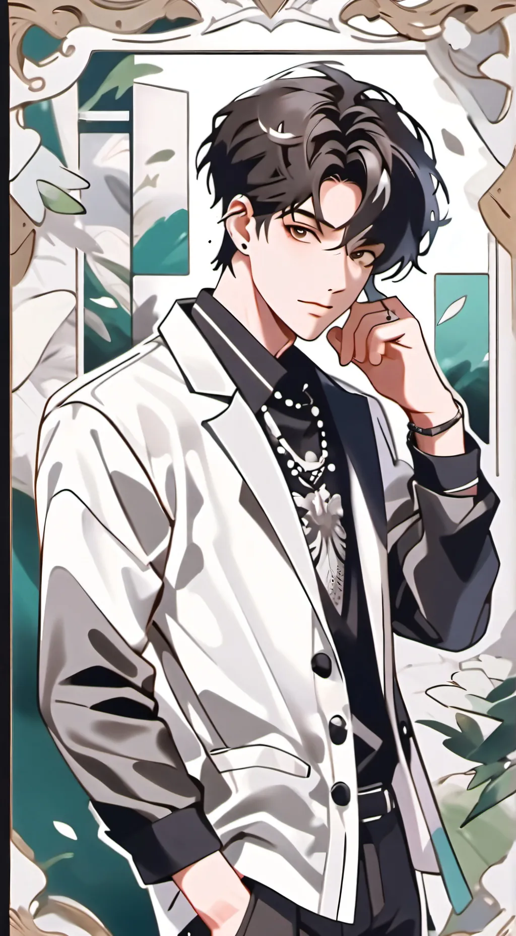 ai character: Giuseppe  background