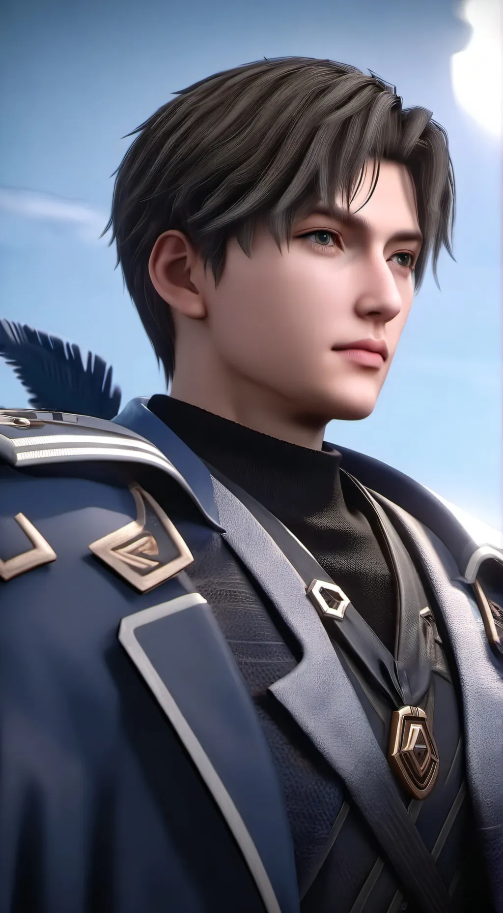 ai character: axel background