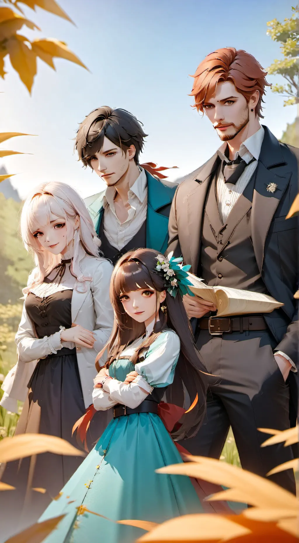 ai character: Prinzessin Anna  background