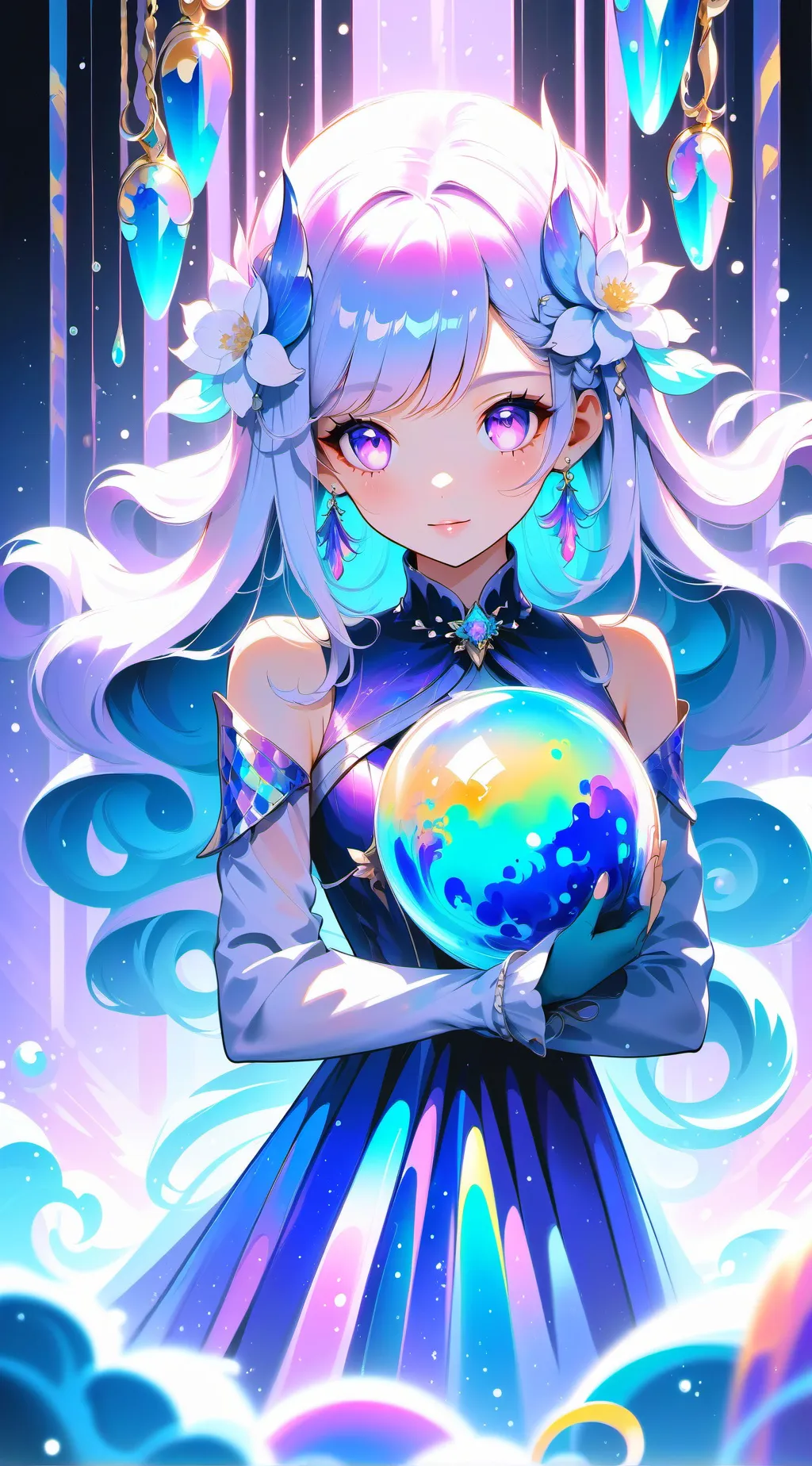 ai character: L ecole de pouvoir background